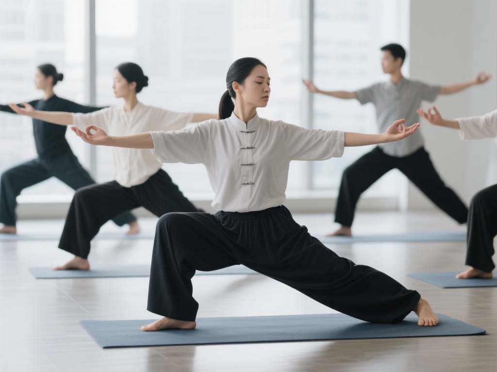 长期进行例如瑜伽或太极这样的低强度运动，对缓解压力